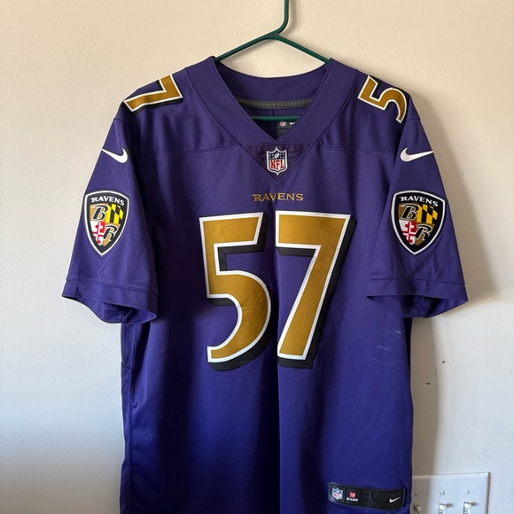 NFL Purple and Gold Men's Jersey